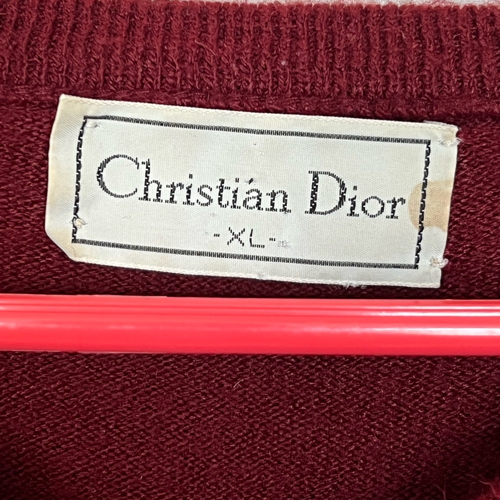 Christian Dior vintage sweaters Lot of two for one price XL - Picture 5 of 9